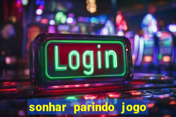 sonhar parindo jogo do bicho